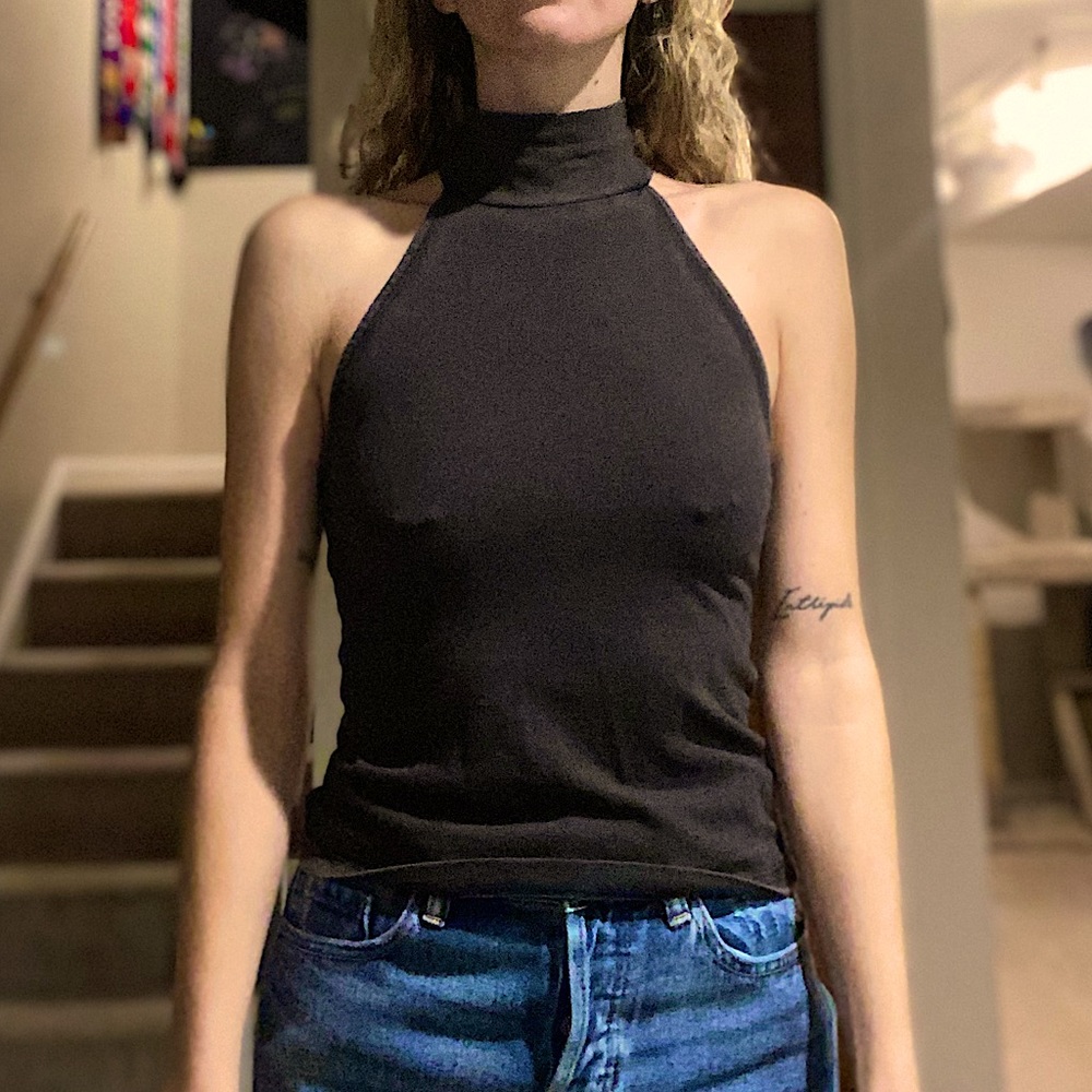 PACSUN TURTLENECK TANK TOP